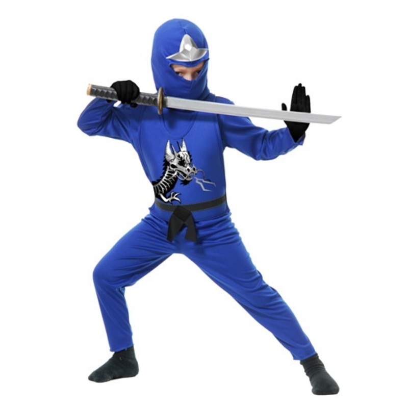 Child Ninja Avengers Series II Blue Costume Small (6-8)