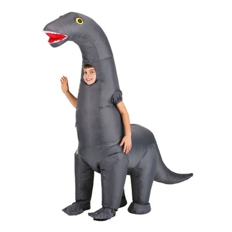 Childs Giant Inflatable Brontosaurus Costume Standard