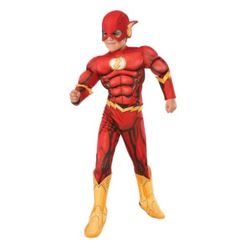 DC Comics Deluxe Flash Kid's Costume Medium