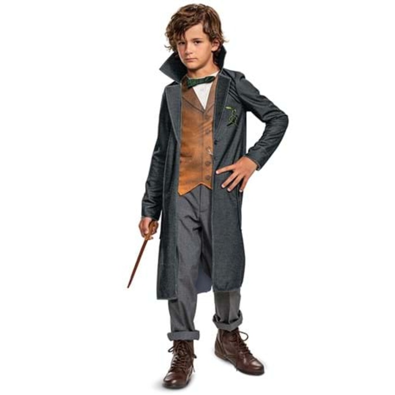 Fantastic Beasts Kids Deluxe Newt Scamander Costume Size 4/6
