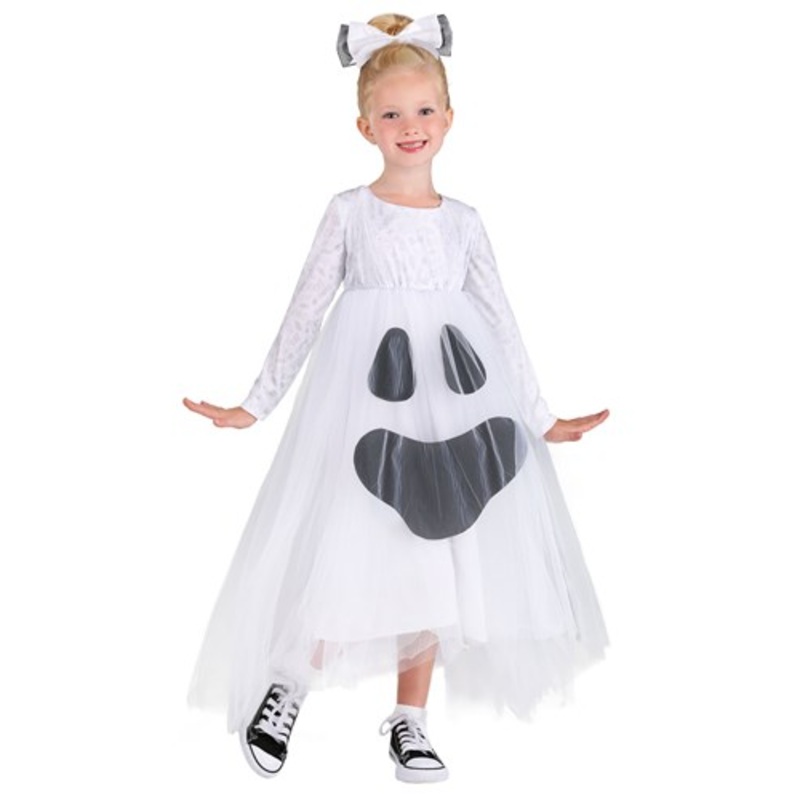 Ghost Tutu Costume for Girls X-Small