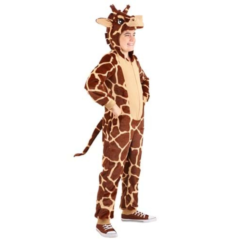 Giraffe Jumpsuit Costume for Kids Large