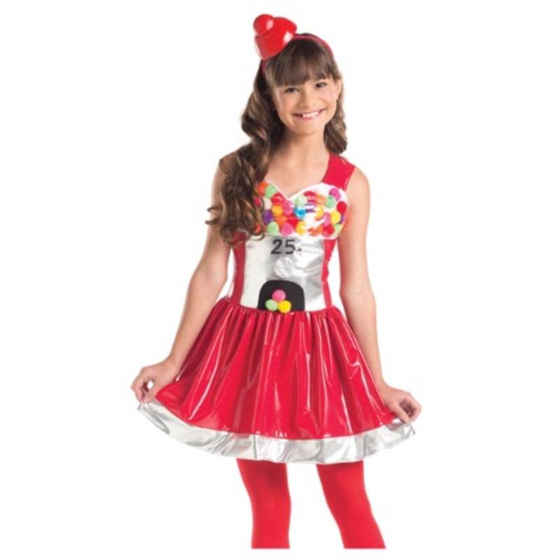 Girls Bubblegum Cutie Costume Small (4-6)