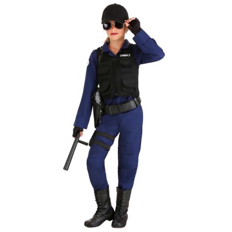Girls SWAT Team Sweetie Costume Small