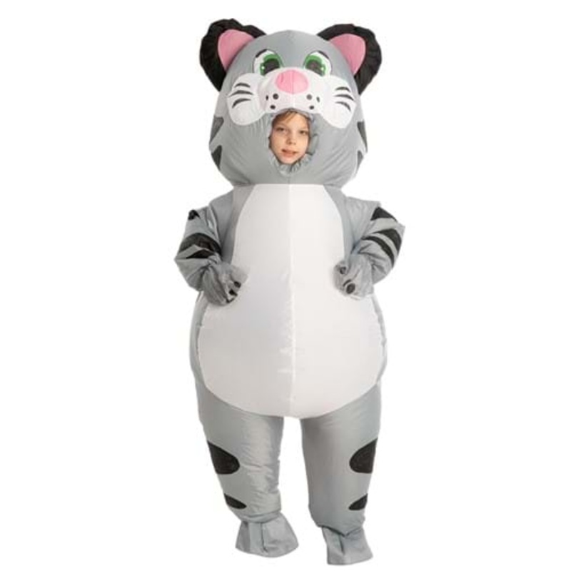 Inflatable Cat Kid's Costume Medium