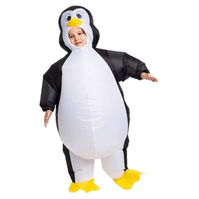 Inflatable Kid's Penguin Costume Medium