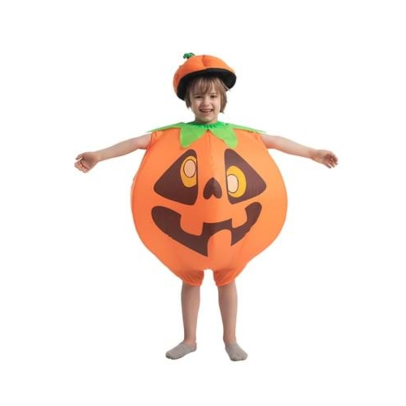 Inflatable Pumpkin Costume for Kids Small