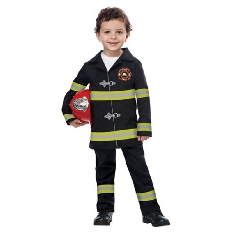 Jr Fire Chief Costume for Toddlers Medium