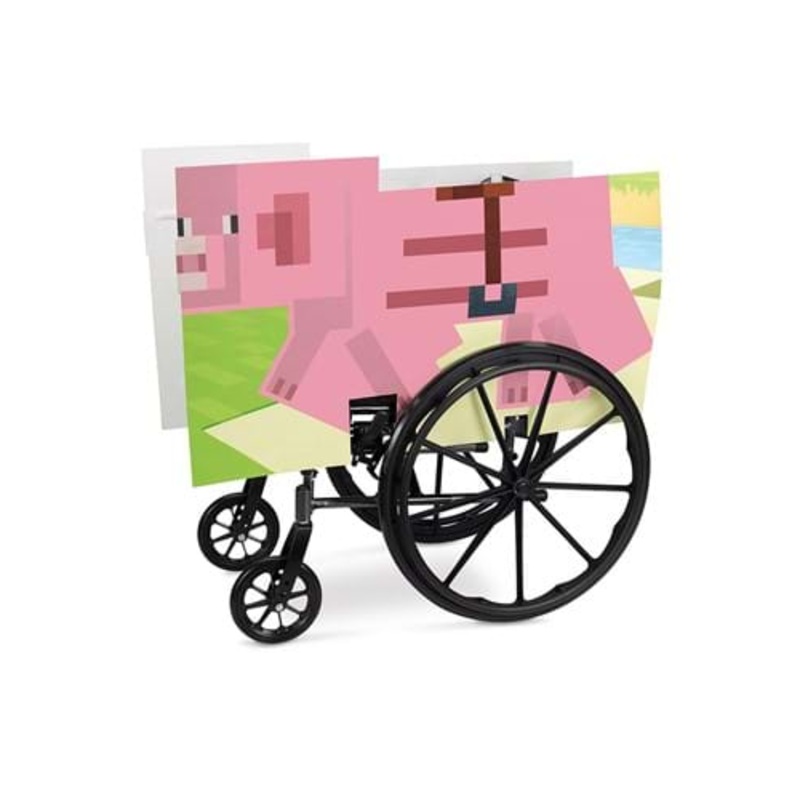 Minecraft Pig Adaptive Wheelchair Cover  Standard