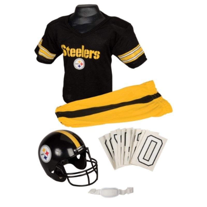 NFL Steelers Uniform Costume for Kids Medium