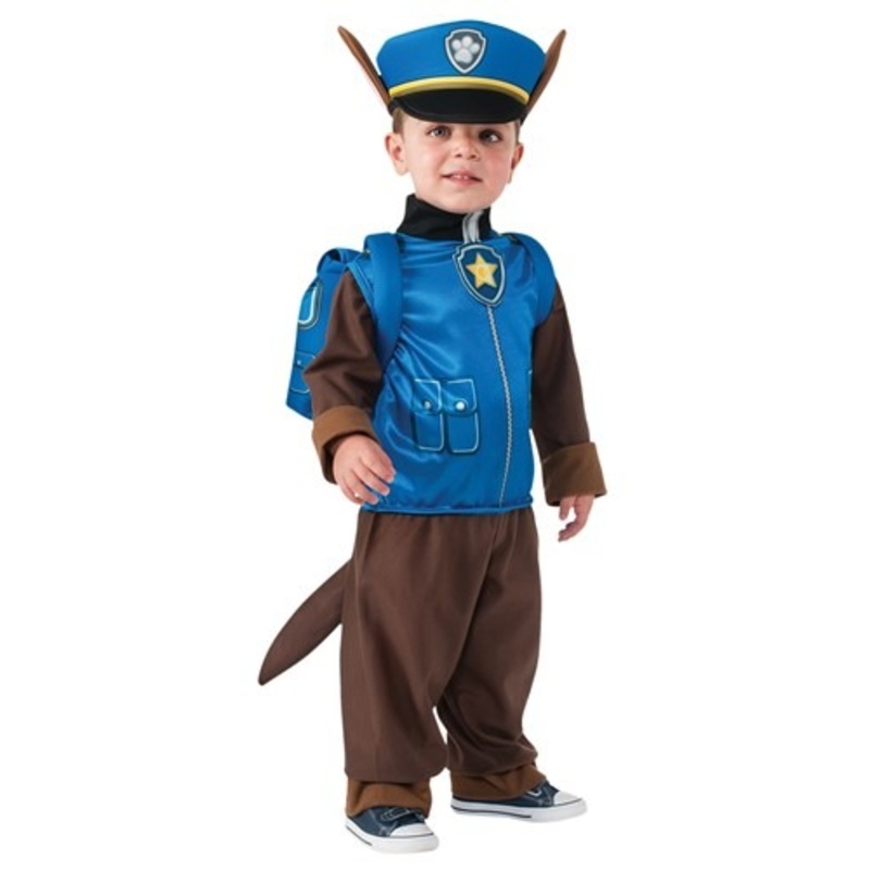 Paw Patrol Chase Kid's Costume Large