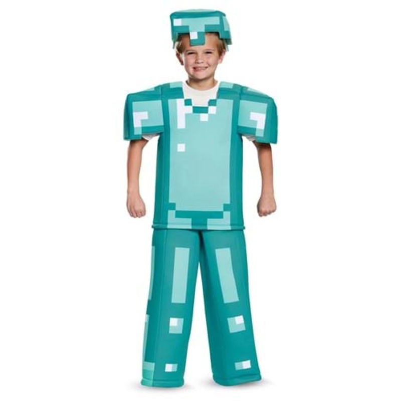 Prestige Minecraft Kid's Armor Costume Size 10/12