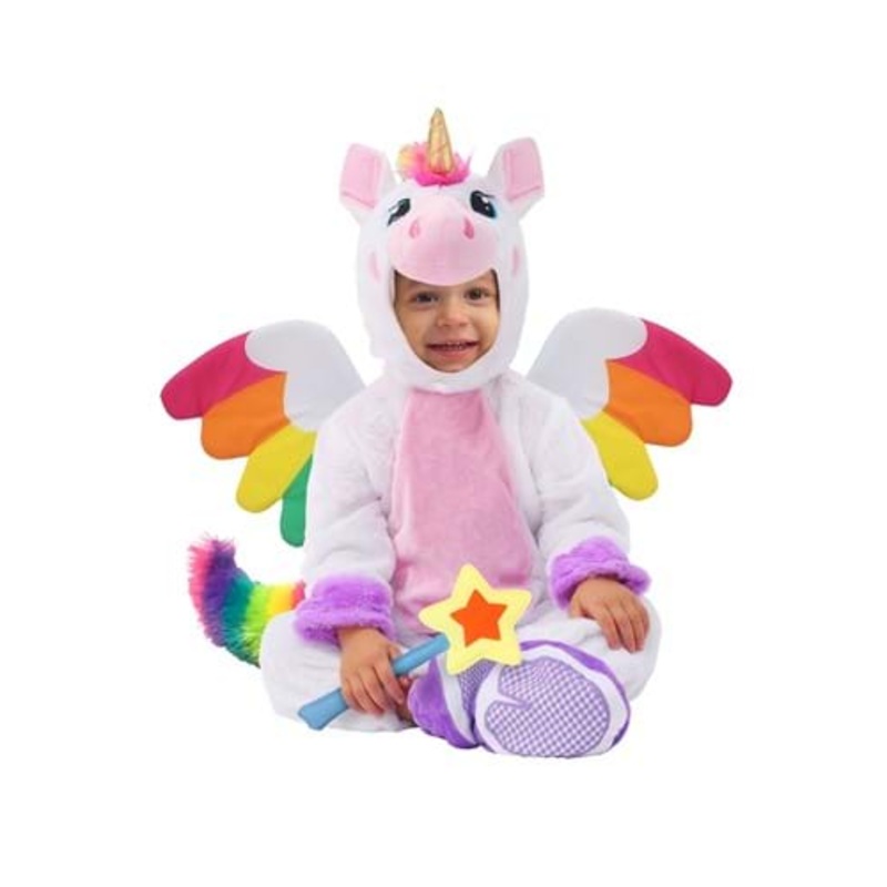 Rainbow Unicorn Costume for Toddlers 12/18MO
