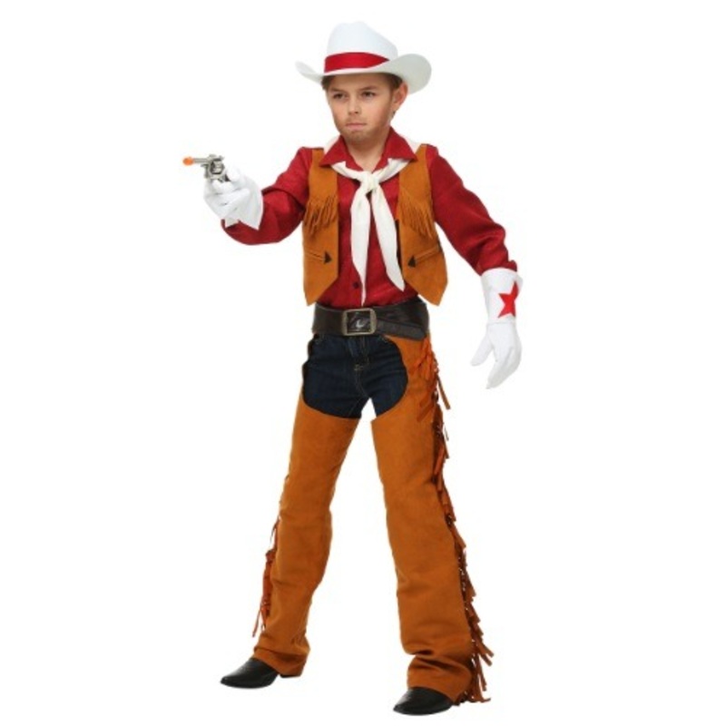 Rodeo Cowboy Costume for Boys Large (12-14)
