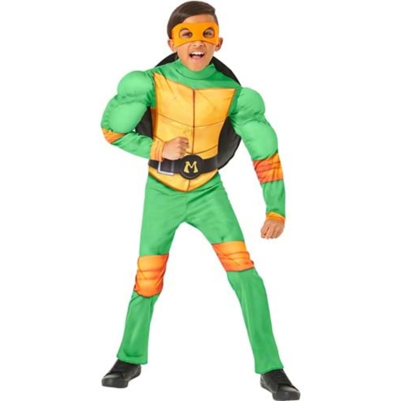 Teenage Mutant Ninja Turtles Boy's Michelangelo Movie Costume Large