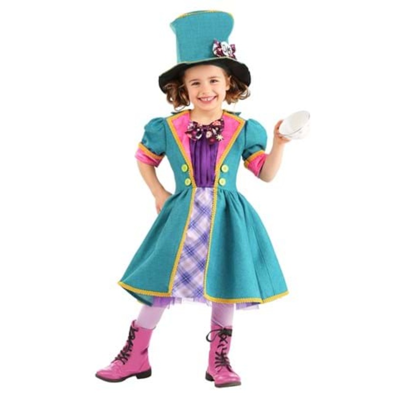 Toddler Mischievous Mad Hatter Costume 2T