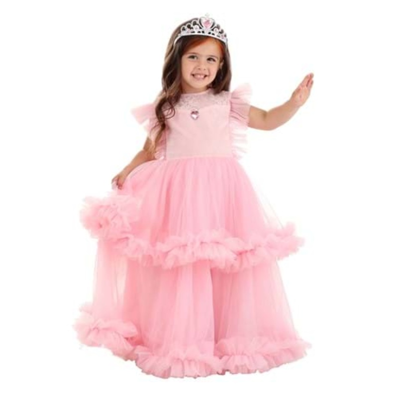 Toddler Pretty in Pink Princess Girl's Costume Dress 2T