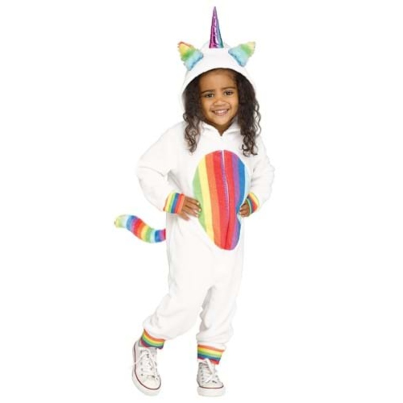 Toddler Rainbow Unicorn Costume 3T/4T
