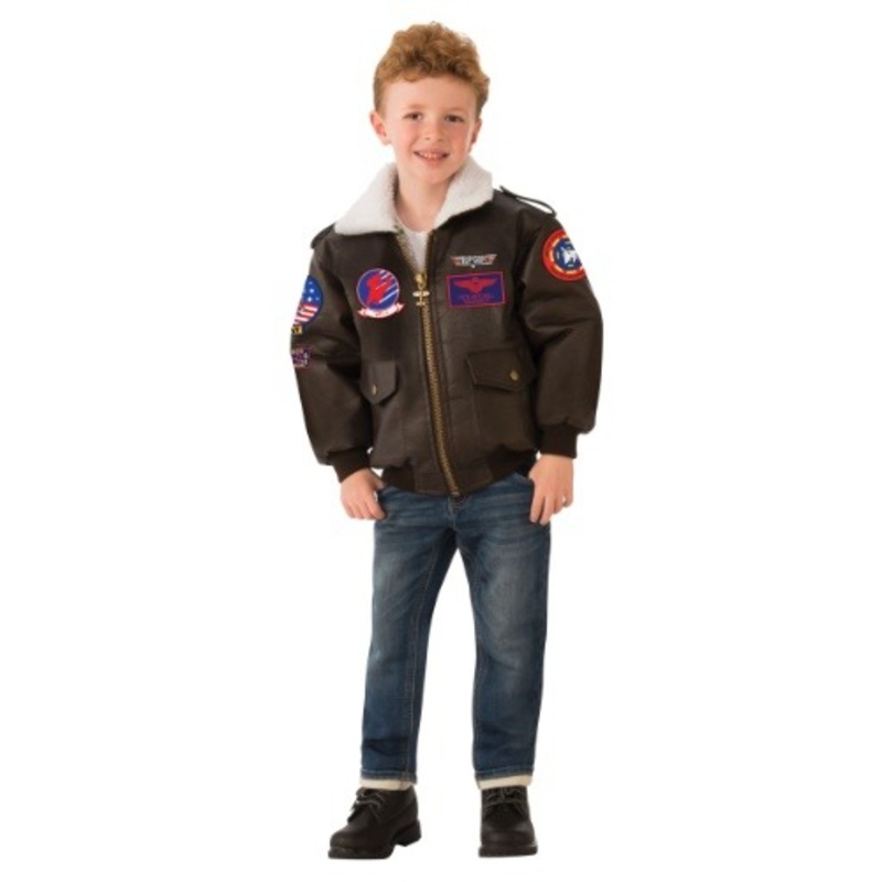 Top Gun Kids Bomber Jacket Costume Small