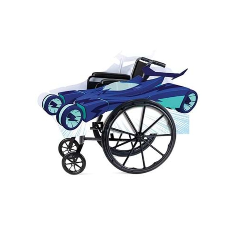 Adaptive PJ Masks Cat Car Wheelchair Cover Standard