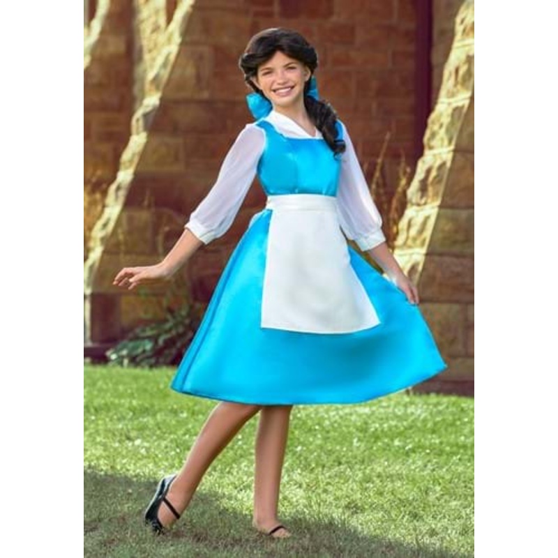 Belle Blue Costume Dress for Tweens Medium