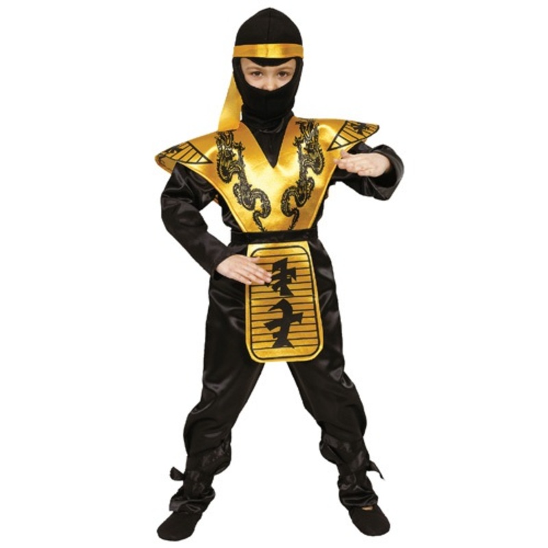 Boy's Mortal Ninja Kombat Costume Small