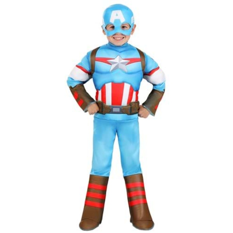 Captain America Costume for Toddlers 3T/4T
