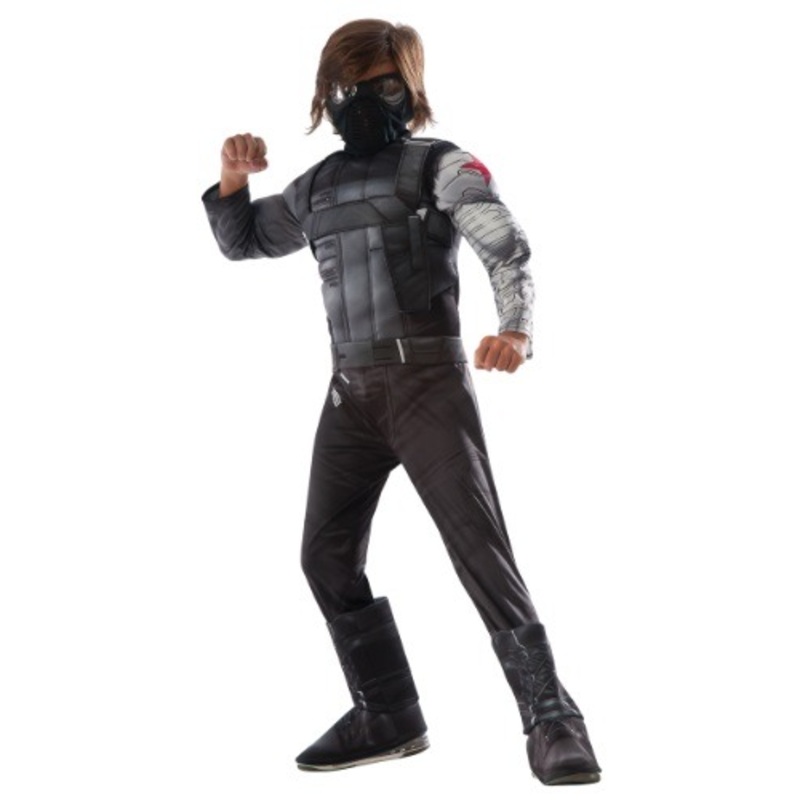 Civil War Winter Soldier Deluxe Costume for Kids Small
