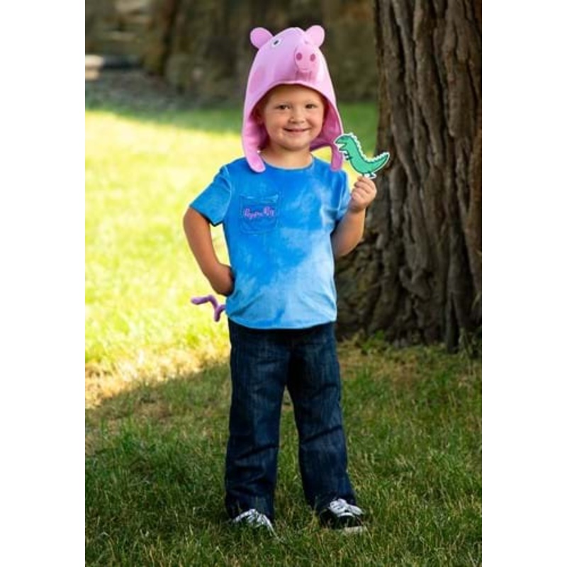 Classic George Pig Costume for Boys 2T