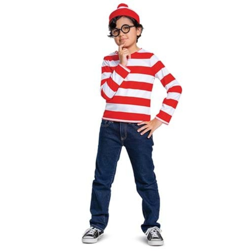 Classic Where's Waldo Costume for Kids 3T/4T
