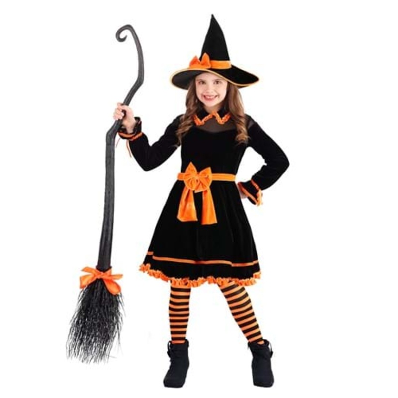 Crafty Witch Costume for Girls Small
