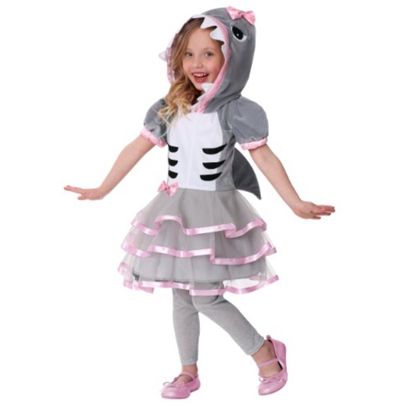 Girl's Toddler Shark Sweetie Costume 12/18 Months