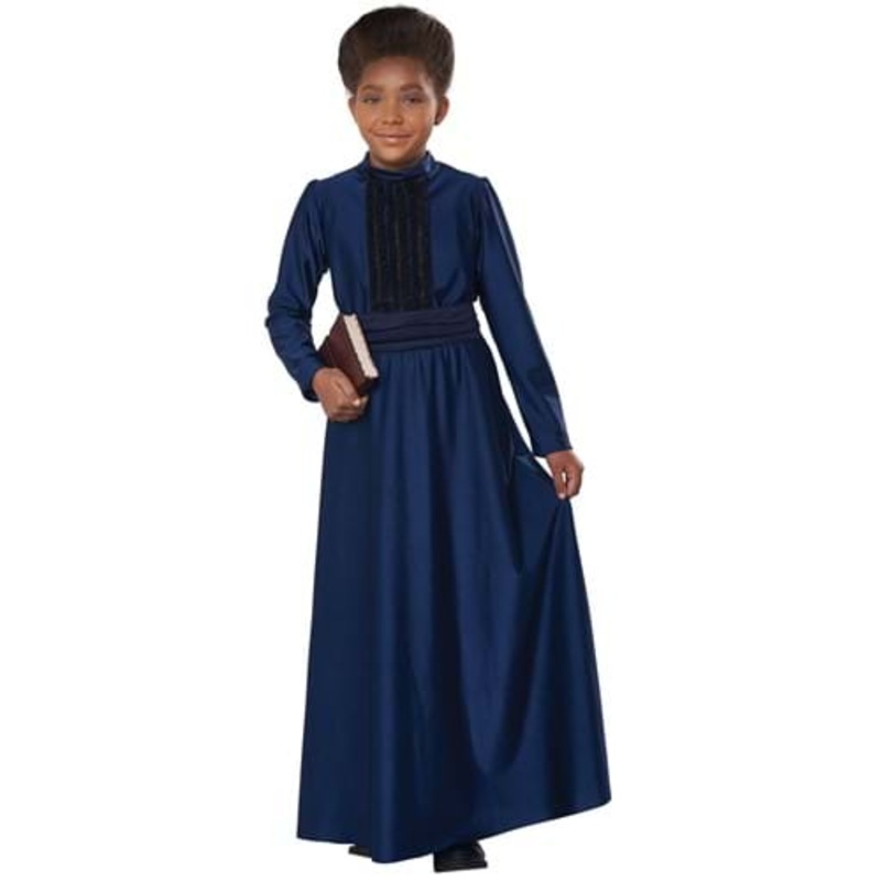 Ida B. Wells Girl's Costume Dress Medium