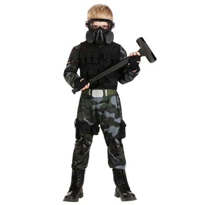 Kid's Special Ops Hammer Soldier Costume Small