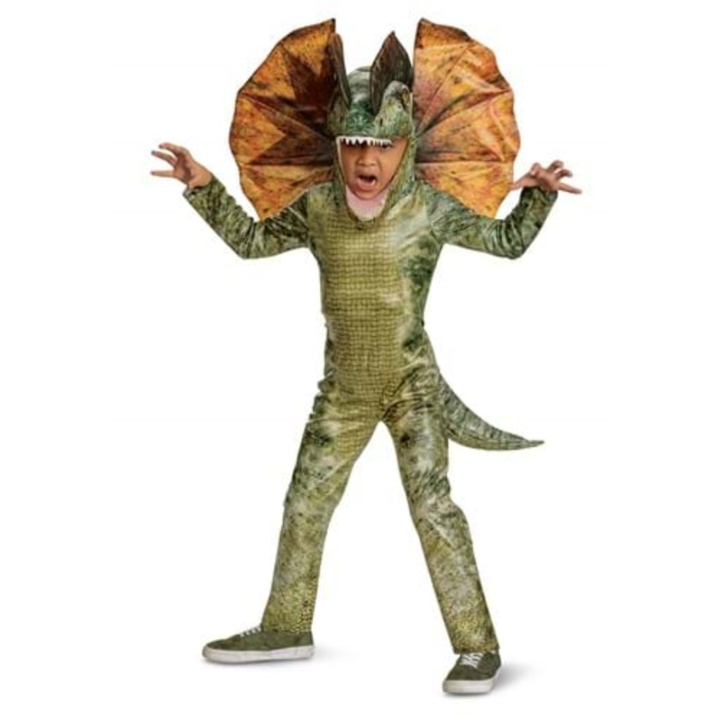 Kid's/Toddler Deluxe Jurassic World Dilophosaurus Costume 3T/4T