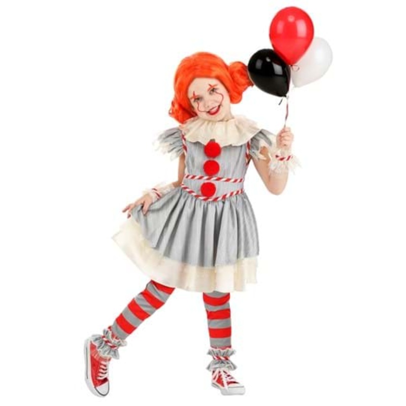 Killer Clown Cutie Costume for Toddlers 2T