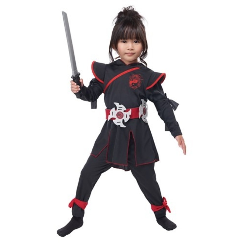 Lil' Ninja Costume for Girls Medium - $44.99Only 4 left!