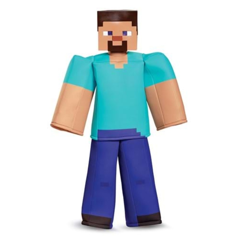 Minecraft Steve Prestige Boy's Costume  Size 4/6