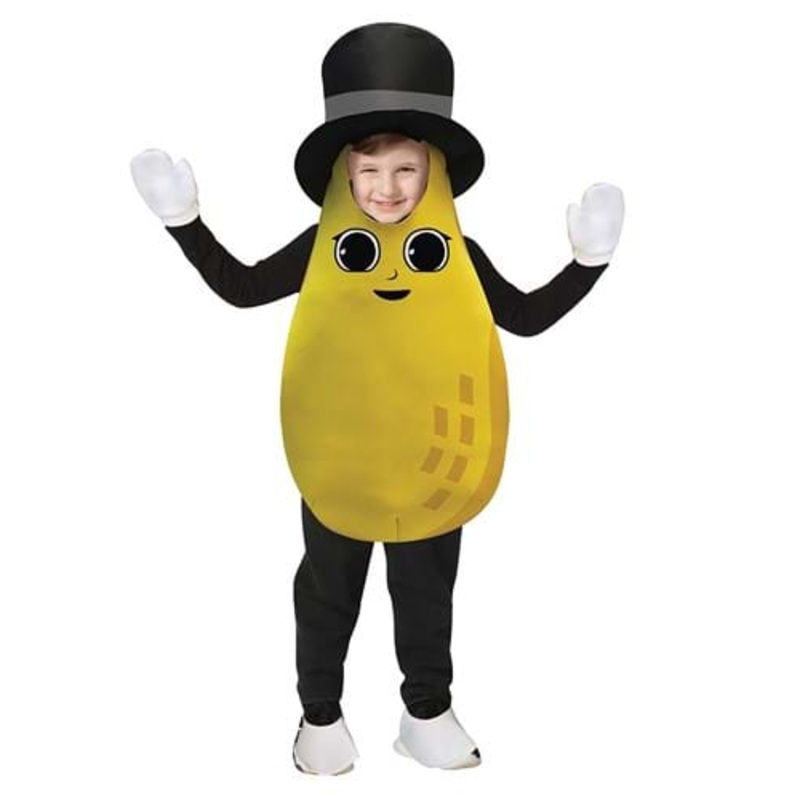Mr. Peanut Child Baby Nut Costume 3T/4T