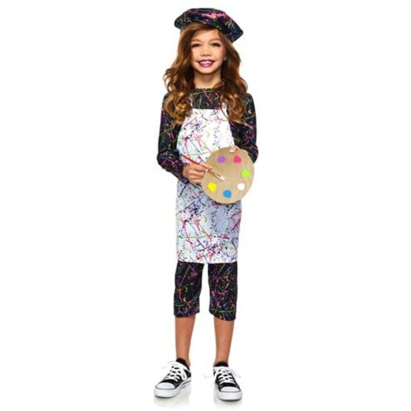 Neon Artist Child Costume Large