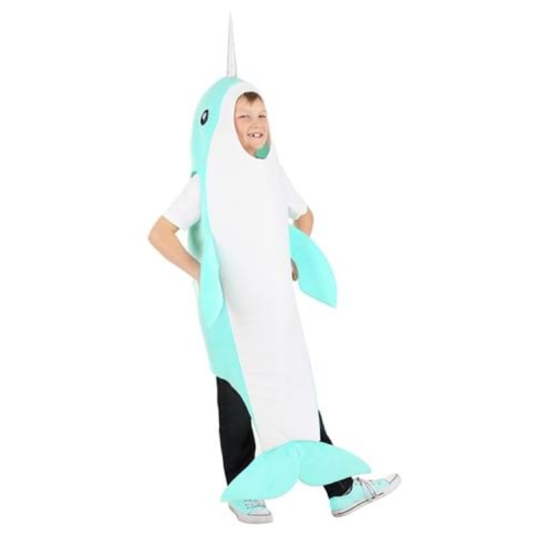 Nifty Narwhal Costume for Kids S/M