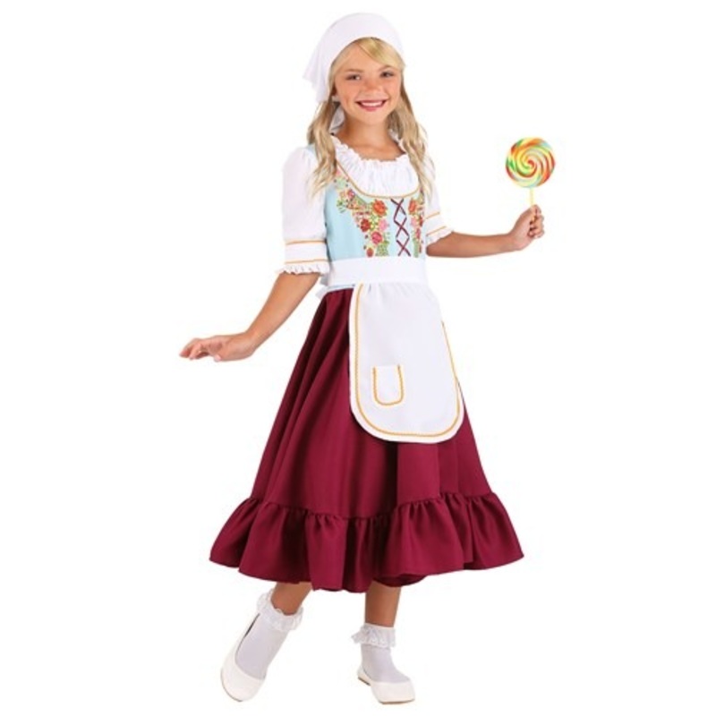 Storybook Gretel Costume for Girls Small