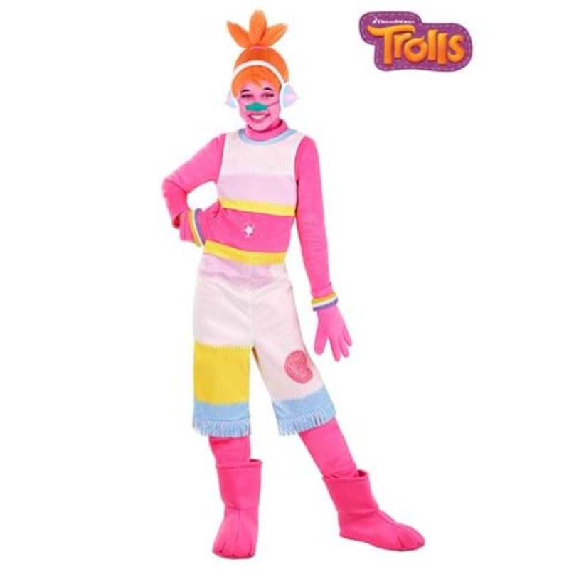 Trolls DJ Suki Girls Costume Small