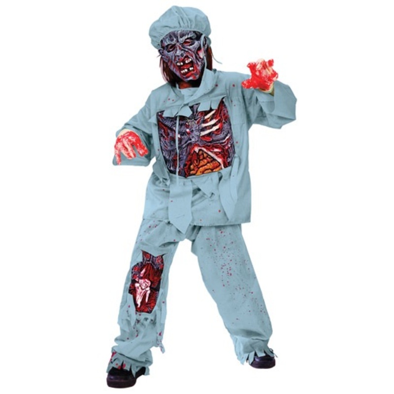 Zombie Doctor Costume for Child Small (4-6)