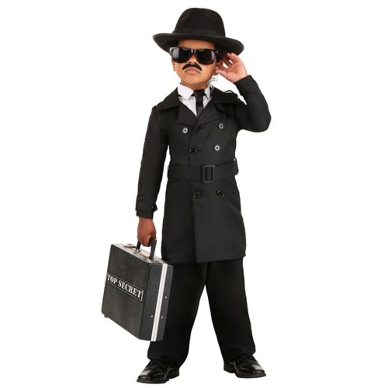 Boy's Toddler Secret Agent Man Costume 2T