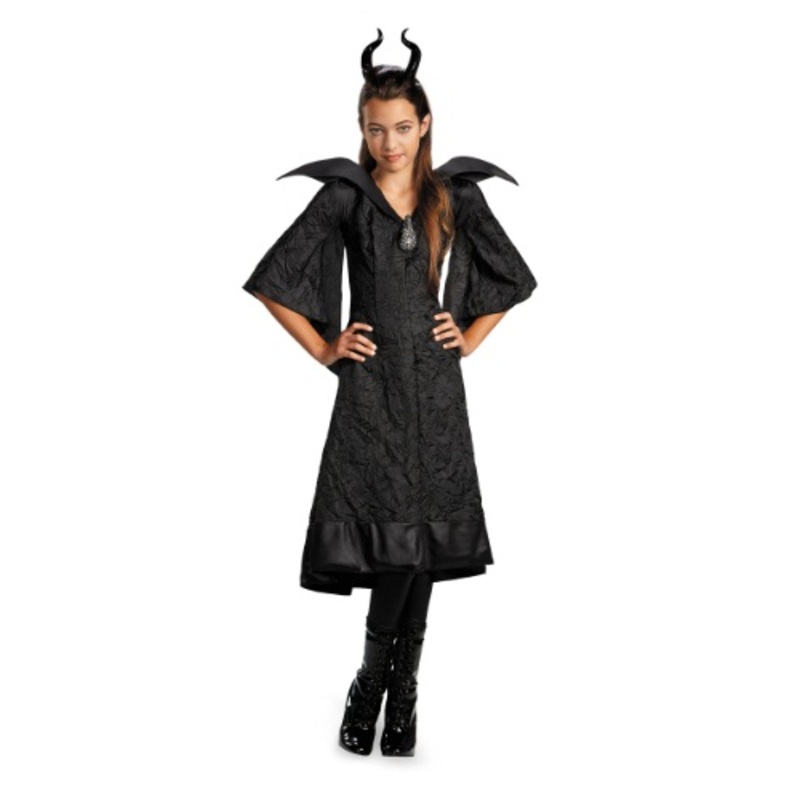 Classic Maleficent Christening Gown Costume for Girls Size 7/8