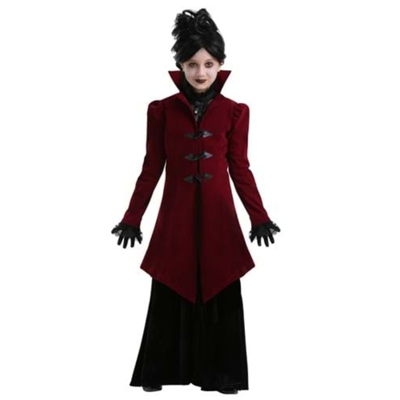 Delightfully Dreadful Vampiress Girls Costume Small
