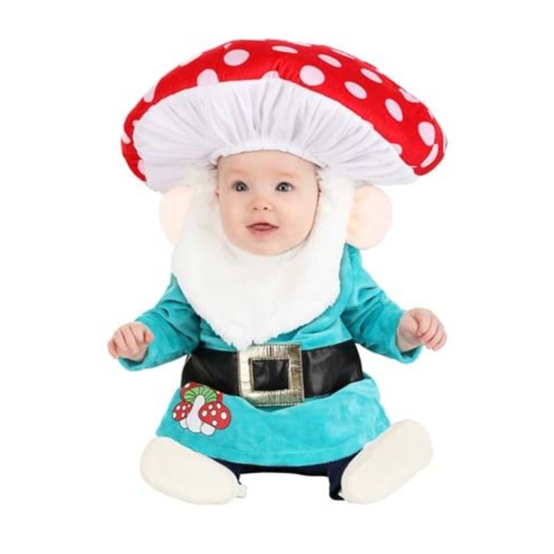 Good-Natured Garden Gnome Costume for Infants 0/3 Months
