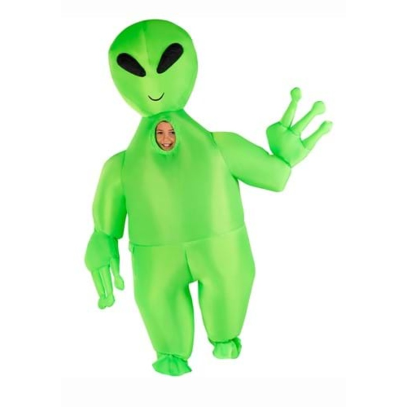 Kid's Giant Alien Inflatable Costume Standard