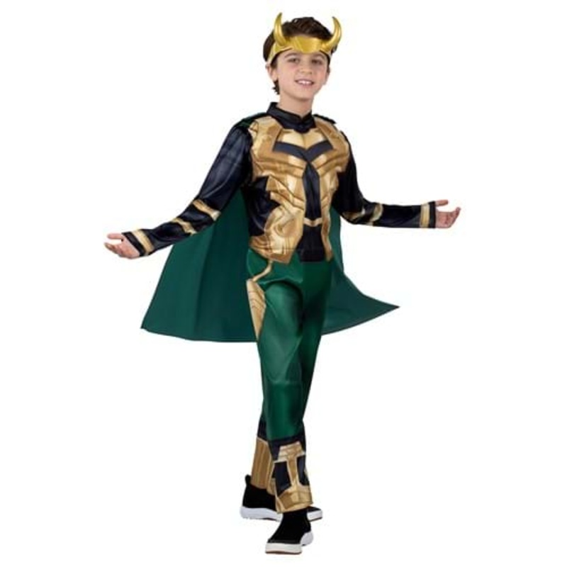 Loki Deluxe Costume for Kids Small